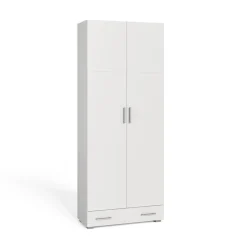 Aktenregal Frank Weiß 80 x 182.4 cm mit Schublade Vicco