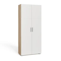 Aktenregal Frank Weiß/Sonoma 80 x 182.4 cm Vicco