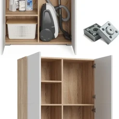 Aktenregal Ingo Sonoma 80 x 182.4 cm Vicco