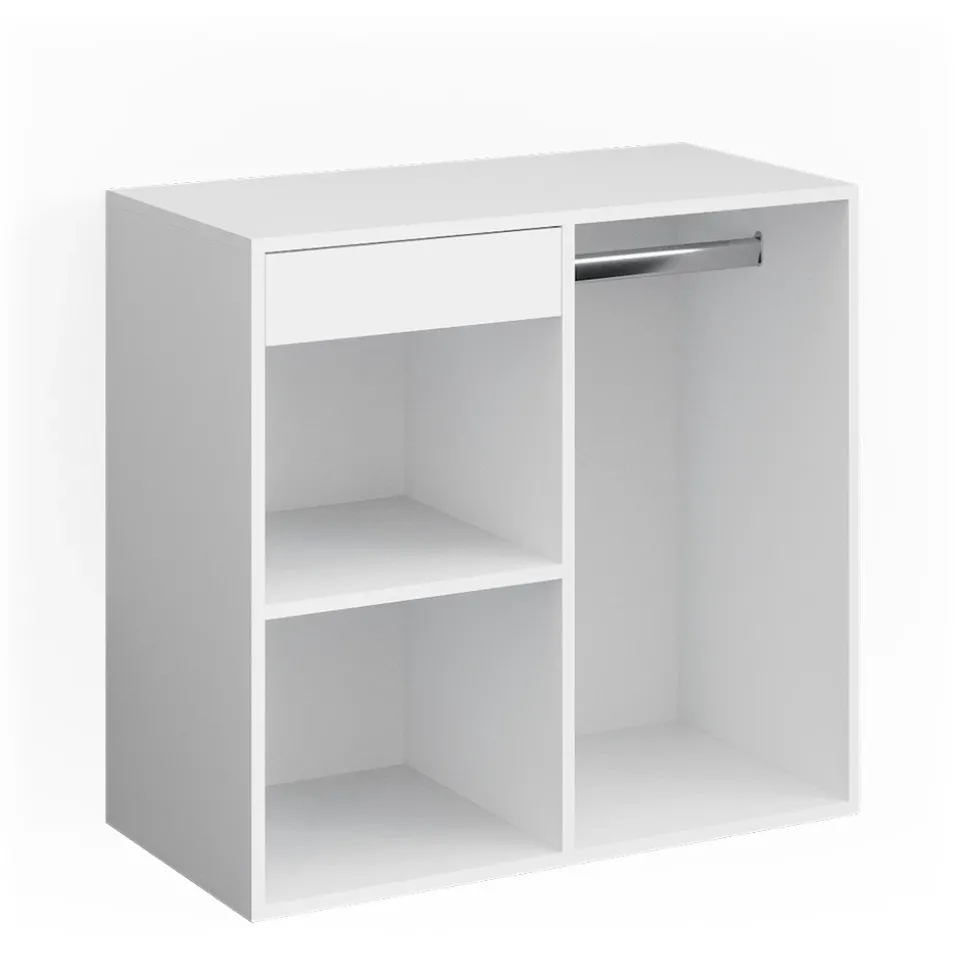 Anstellschrank Isabelle Weiß 80.1 x 75 cm Vicco
