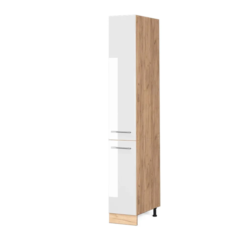 Apothekerschrank Fame-Line Weiß Hochglanz 30 cm Vicco