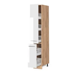 Apothekerschrank Fame-Line Weiß Hochglanz 30 cm Vicco