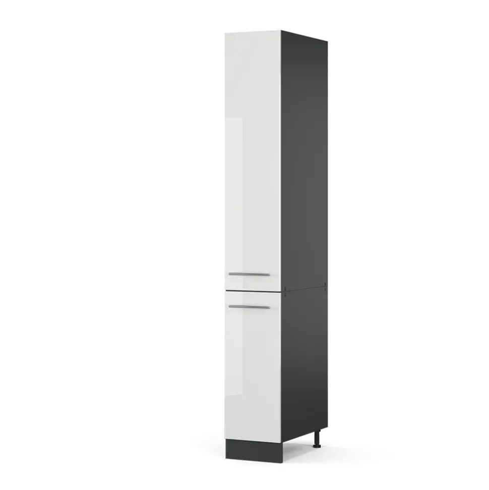 Apothekerschrank Fame-Line Weiß Hochglanz 30 cm Vicco