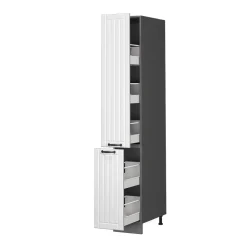 Apothekerschrank Fame-Line Weiß Landhaus 30 cm Vicco