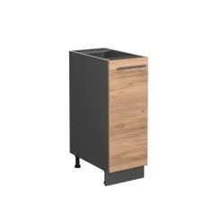 Apothekerschrank Fame-Line Goldkraft Eiche 30 cm ohne Arbeitsplatte Vicco