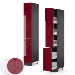 Apothekerschrank Fame-Line Bordeaux Hochglanz 30 cm Vicco