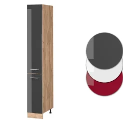 Apothekerschrank R-Line Anthrazit Hochglanz 30 cm Vicco