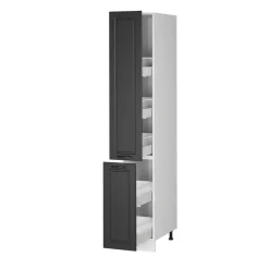 Apothekerschrank R-Line Anthrazit Landhaus 30 cm Vicco