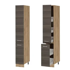 Apothekerschrank R-Line Edelgrau 30 cm Vicco