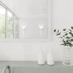 Badezimmerspiegel Emma Weiß 45 x 60 cm Vicco