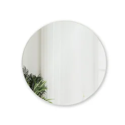 Badezimmerspiegel Karen Weiß 60 x 60 cm Rund Vicco