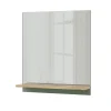 Badezimmerspiegel Marelle Grün/Artisan 60 x 67 cm mit Regal Vicco