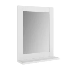 Badezimmerspiegel Vilda Weiß 40 x 50 cm Vicco