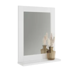 Badezimmerspiegel Vilda Weiß 40 x 50 cm Vicco