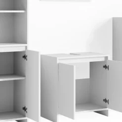 Badmöbel-Set Emma Weiß 4 Teile Vicco