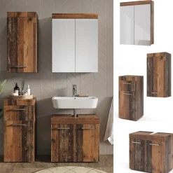 Badmöbel-Set Luna Oldstyle 4 Teile Vicco