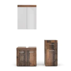 Badmöbel-Set Luna Oldstyle 3 Teile Vicco