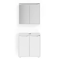 Badmöbel-Set Ruben Weiß 2 Teile Vicco