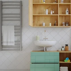 Badmöbel-Set Rudi Mintgrün 2 Teile Vicco