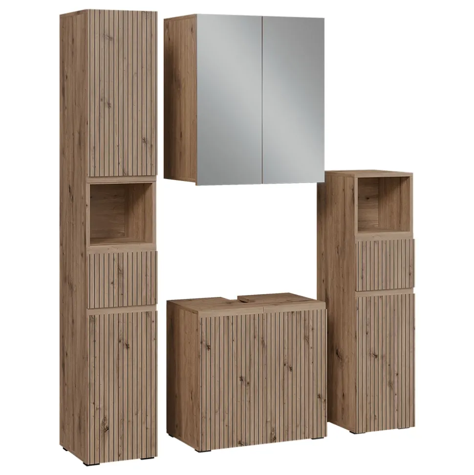 Badmöbel-Set Takumi Artisan 4 Teile Vicco