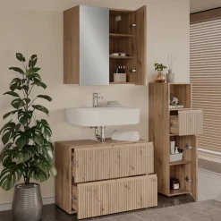 Badmöbel-Set Takumi Artisan 3 Teile Vicco