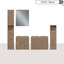 Badmöbel-Set Takumi Artisan 3 Teile Vicco