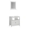 Badmöbel-Set Vilda Weiß 2 Teile Vicco