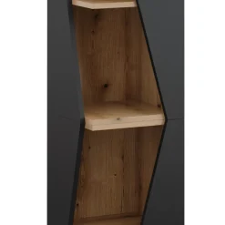 Badschrank Benno Anthrazit 31.6 x 70.5 cm mit 3 Ablagen Vicco