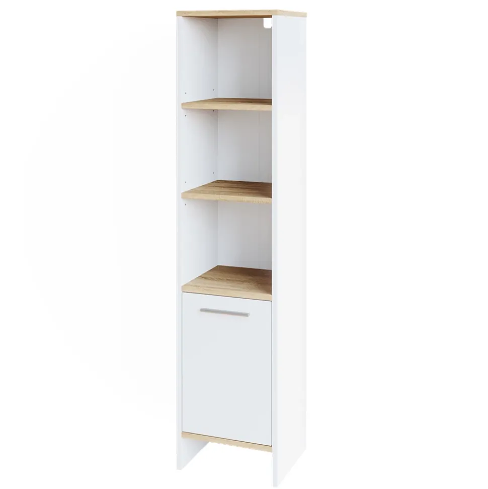 Badschrank Elvio Weiß 32 x 136.6 cm Vicco