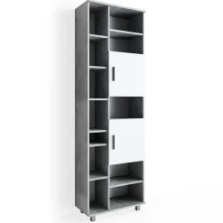 Badschrank Ilias Beton 60 x 190 cm Vicco