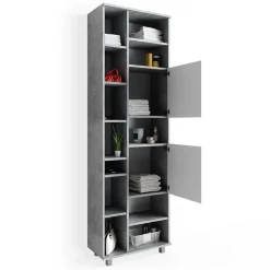 Badschrank Ilias Beton 60 x 190 cm Vicco