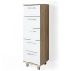 Badschrank Ilias Sonoma 30 x 95 cm Vicco