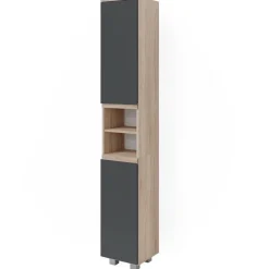 Badschrank J-Shape Sonoma 30 x 190 cm Vicco