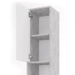 Badschrank Kiko Beton 30 x 190 cm Vicco