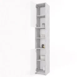 Badschrank Kiko Beton 30 x 190 cm Vicco