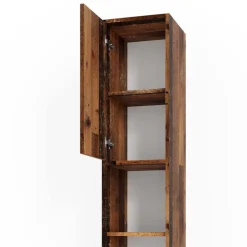 Badschrank Kiko Eiche rustikal 30 x 190 cm Vicco