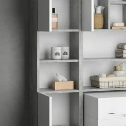 Badschrank Luis Beton 32 x 190 cm Vicco