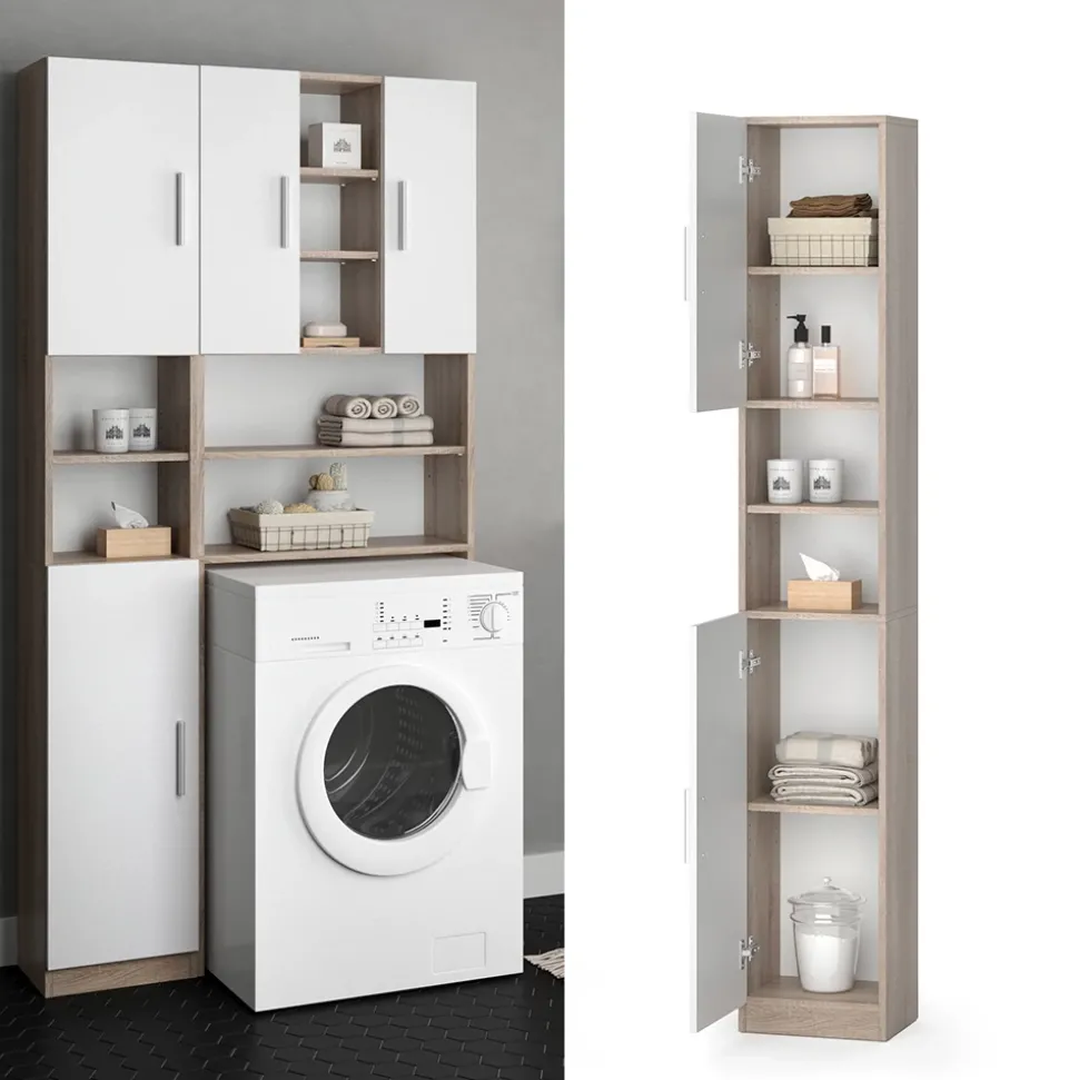 Badschrank Luis Sonoma 32 x 190 cm Vicco