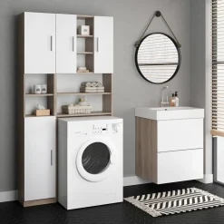 Badschrank Luis Sonoma 32 x 190 cm Vicco