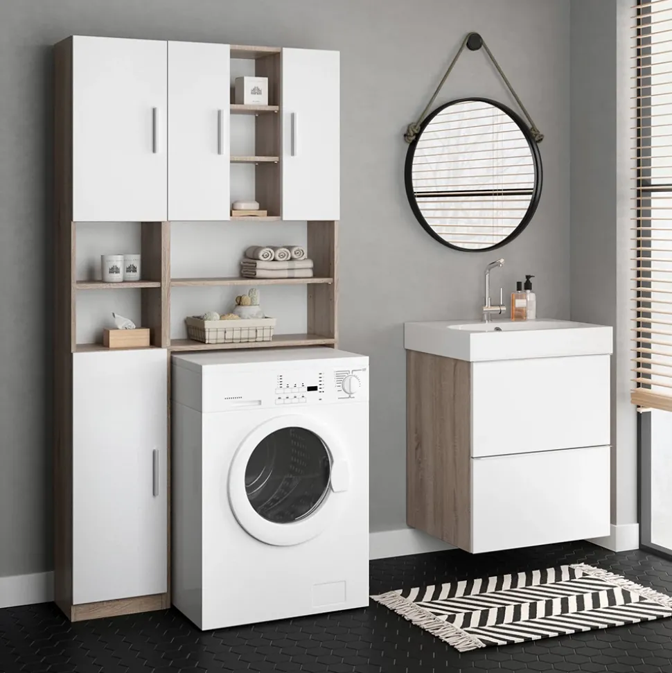 Badschrank Luis Sonoma 32 x 190 cm Vicco