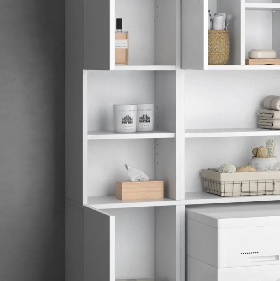 Badschrank Luis Weiß 32 x 190 cm Vicco