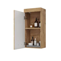 Badschrank Luna Eiche Wotan 37 x 77 cm Vicco