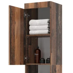 Badschrank Luna Oldstyle 37 x 190 cm Vicco