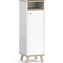 Badschrank Senyo Weiß 30 x 174 cm Vicco