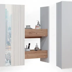 Badspiegelschrank Kate Weiß 67 x 59.2 cm Vicco