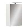 Badspiegelschrank Lavio Weiß 40 x 60 cm mit LED-Beleuchtung Vicco