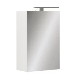 Badspiegelschrank Lavio Weiß 40 x 60 cm mit LED-Beleuchtung Vicco