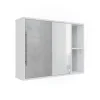 Badspiegelschrank Leano Weiß 80 x 60 cm Vicco