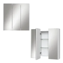 Badspiegelschrank Majest Weiß 67.4 x 68 cm Vicco