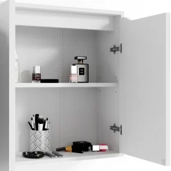 Badspiegelschrank Ruben Weiß 60 x 60 cm Vicco